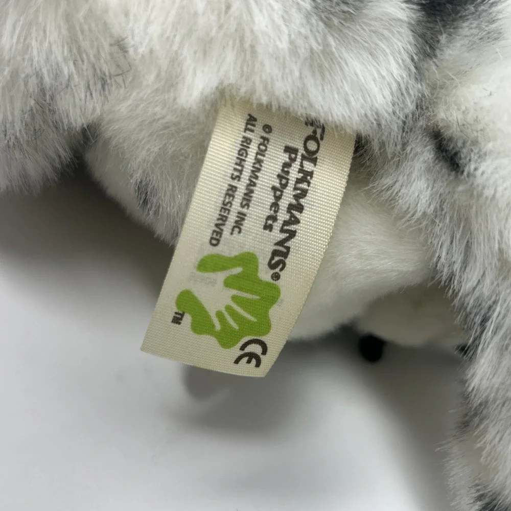FOLKMANIS Snowy Owl Hand Puppet Full Body Rotating Head Moveable Wings